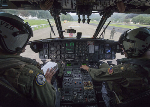 Hélicoptère MH53 SeaDragon US Navy