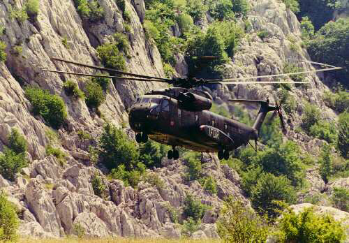 Hélicoptère CH53G IFOR