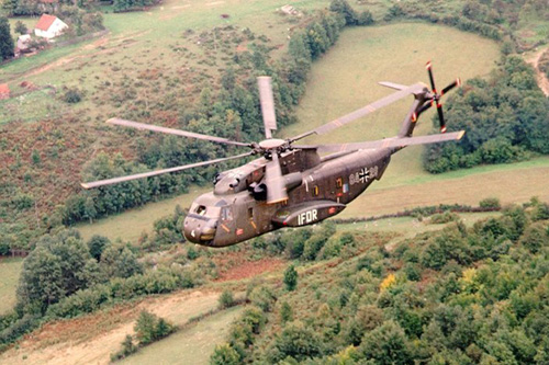 Hélicoptère CH53G IFOR