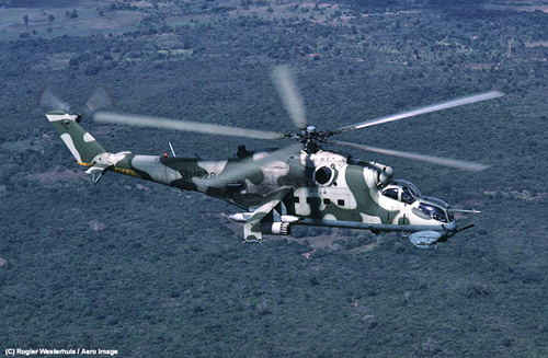 Hélicoptère MI24 Hind D Sri Lanka