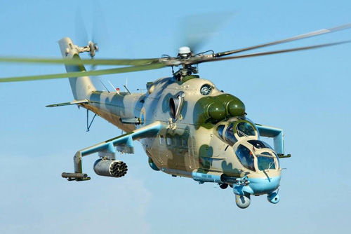 Hélicoptère MI24 Hind F Ukraine