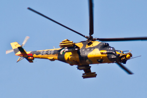 Hélicoptère MI24 SuperHind MkIII Algérie