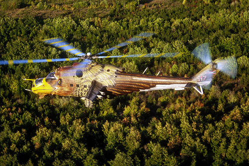 Hélicoptère d'attaque MI24 Hind D Hongrie