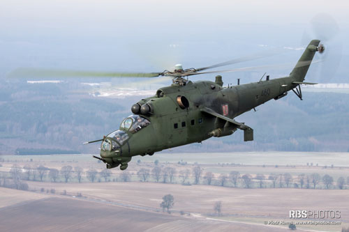 Hélicoptère MI24 Hind D Pologne