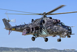 Hélicoptère MI24 Hind D 3366 tchèque, camouflage spécial Alien