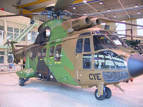 Hélicoptère Cougar ALAT