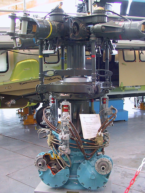 Unité de montage de l'hélicoptère SuperPuma