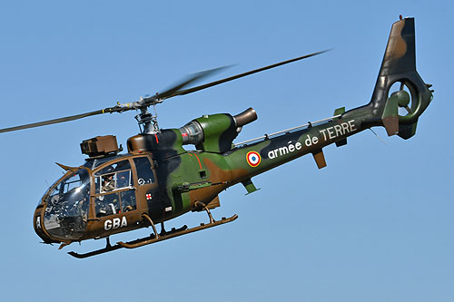 Hélicoptère Gazelle Armée de Terre France ALAT