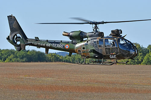 Hélicoptère Gazelle Armée de Terre France ALAT