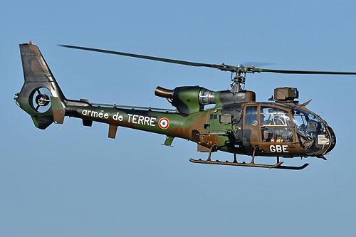 Hélicoptère Gazelle Armée de Terre France ALAT