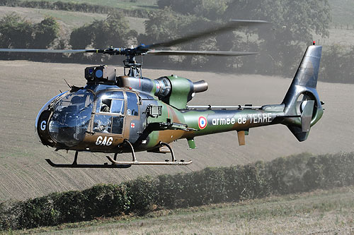 Hélicoptère Gazelle Armée de Terre France ALAT