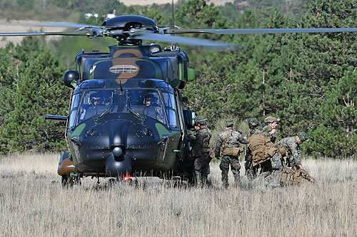 Hélicoptère NH90 de l'Armée de Terre française (ALAT)