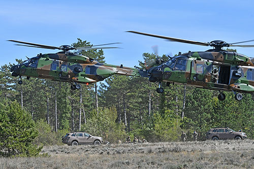 Hélicoptères NH90 de l'Armée de Terre française (ALAT)