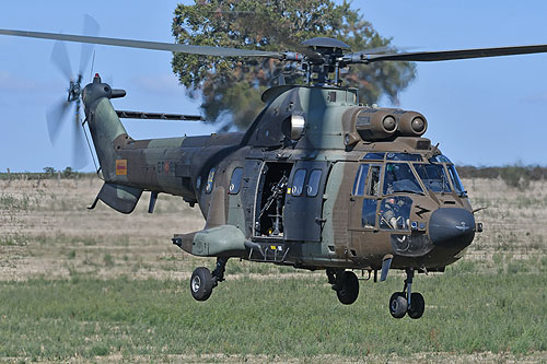 Hélicoptère AS332 SuperPuma de l'Armée de Terre espagnole (FAMET)