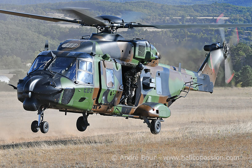 Hélicoptère NH90 de l'Armée de Terre française (ALAT)