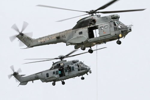 Hélicoptères SA330 Puma et EC725 Caracal