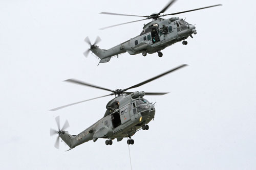 Hélicoptères SA330 Puma et EC725 Caracal