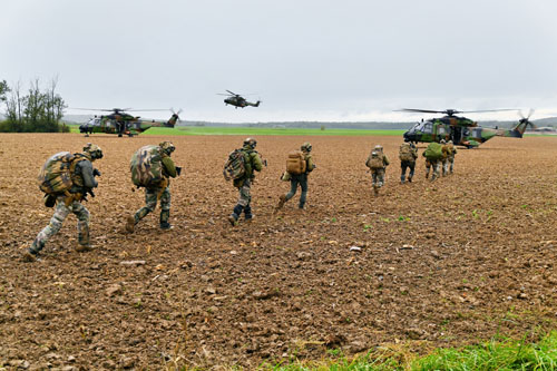 Hélicoptère NH90 Caïman TTH ALAT Armée de Terre France