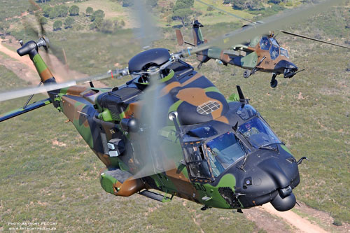 Hélicoptères NH90 Caïman TTH et Tigre ALAT Armée de Terre France