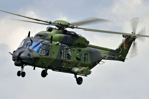 Hélicoptère NH90 TTH de l'Armée de Terre allemande