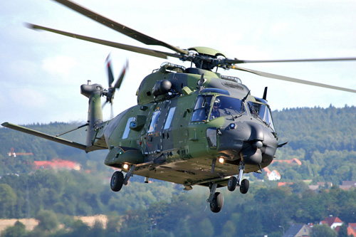 Hélicoptère NH90 TTH de l'Armée de Terre allemande