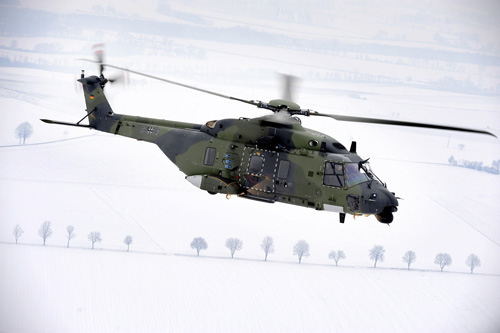 Hélicoptère NH90 TTH de l'Armée de Terre allemande