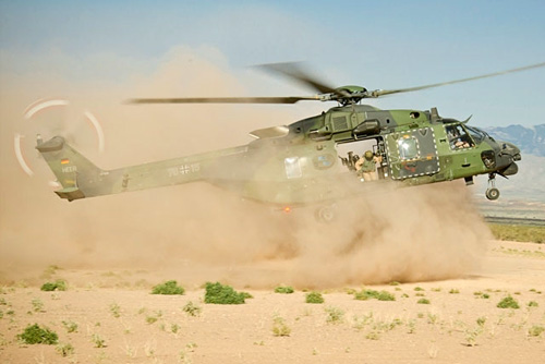 Hélicoptère NH90 TTH de l'Armée de Terre allemande