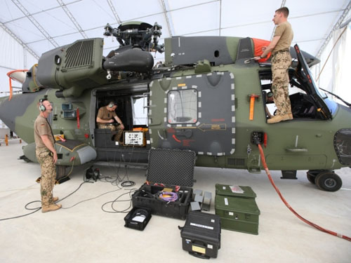 Hélicoptère NH90 TTH Bundeswehr au Mali