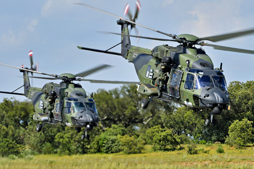 Hélicoptère NH90 TTH de l'Armée de Terre allemande