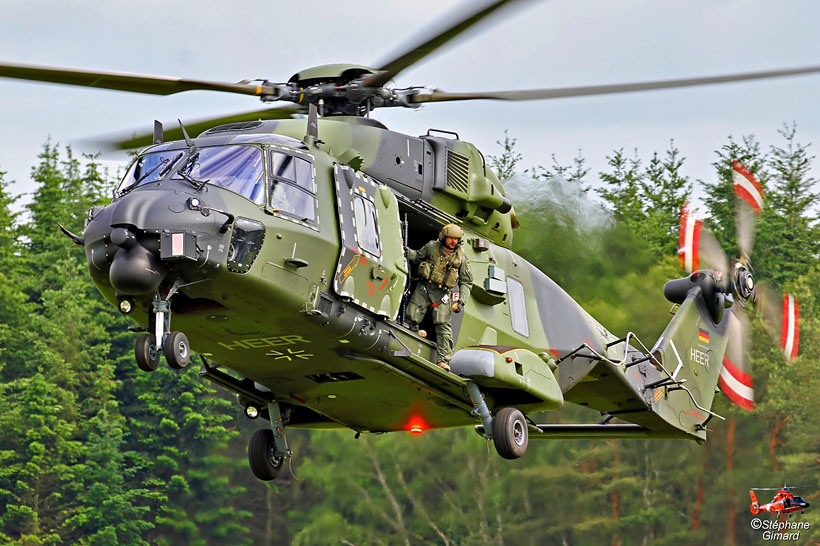 Hélicoptère NH90 TTH de l'Armée de Terre allemande