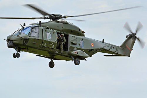 Hélicoptère NH90 TTH de l'Armée de Terre belge