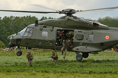 Hélicoptère NH90 TTH de l'Armée de Terre belge