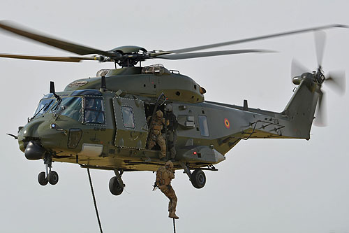 Hélicoptère NH90 TTH de l'Armée de Terre belge