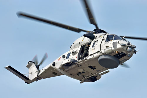 Hélicoptère NH90 NFH de la Marine belge