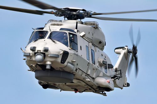 Hélicoptère NH90 NFH de la Marine belge