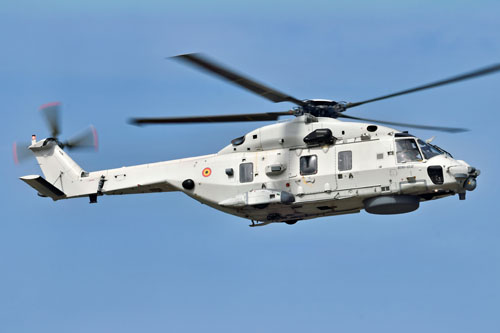 Hélicoptère NH90 NFH de la Marine belge