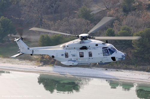 Hélicoptère NH90 NFH de la Marine belge