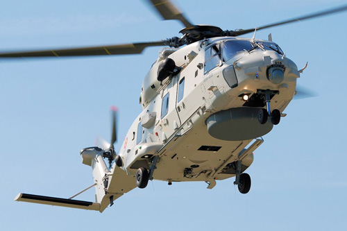 Hélicoptère NH90 NFH de la Marine belge