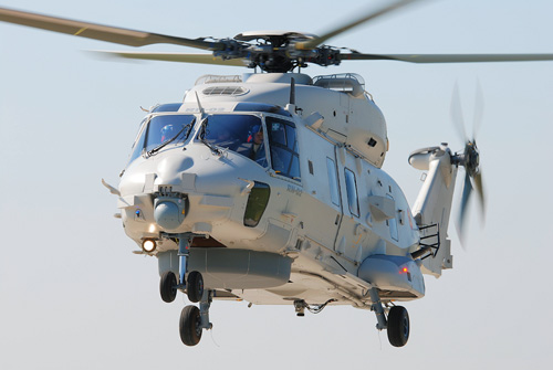 Hélicoptère NH90 NFH de la Marine belge