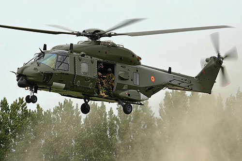 Hélicoptère NH90 TTH de l'Armée de Terre belge