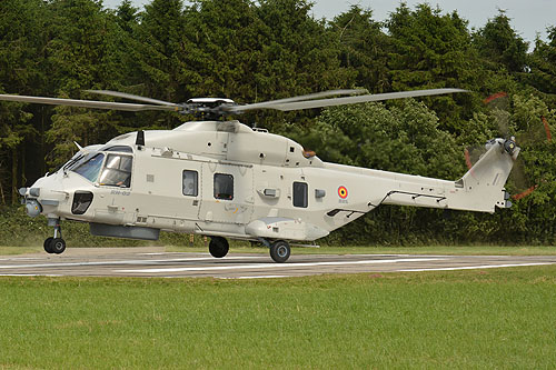 Hélicoptère NH90 NFH de la Marine belge