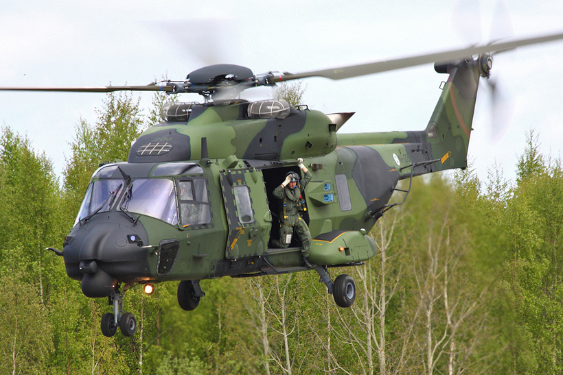 Hélicoptère NH90 TTH Finlande