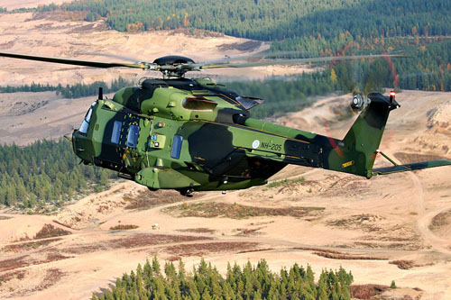 Hélicoptère NH90 TTH Finlande