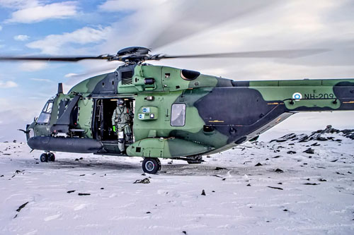 Hélicoptère NH90 TTH Finlande