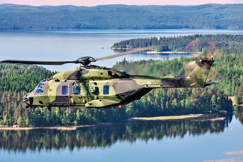 Hélicoptère NH90 TTH Finlande