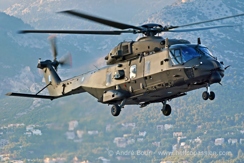 Hélicoptère NH90 Grèce