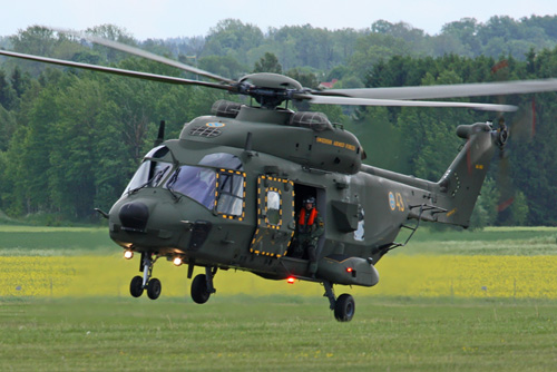 Hélicoptère HKP14 NH90 TTH de l'armée suédoise