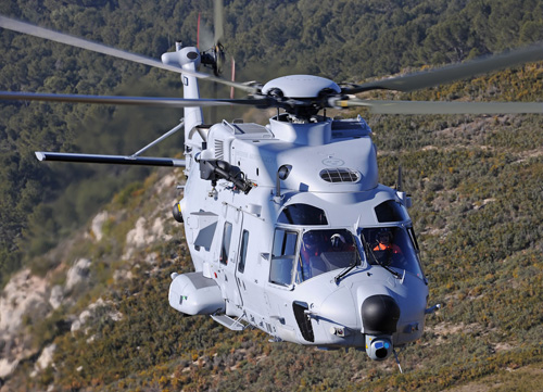 Hélicoptère HKP14 NH90 ASM de la Marine suédoise