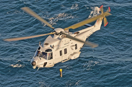 Hélicoptère HKP14 NH90 ASM de la Marine suédoise