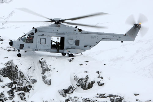 Hélicoptère HKP14 NH90 TTH de l'armée suédoise